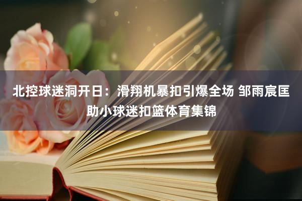 北控球迷洞开日：滑翔机暴扣引爆全场 邹雨宸匡助小球迷扣篮体育集锦